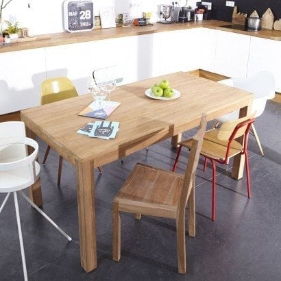 Lire la suite à propos de l’article Envie d'une table originale? Choisissez en une en bois naturel